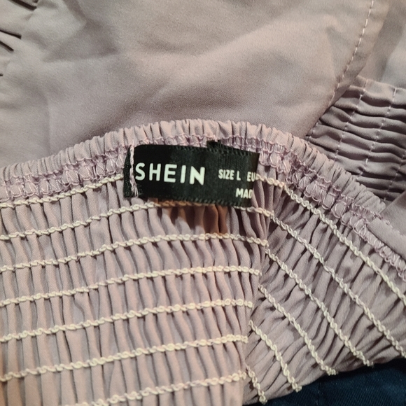 Lilac cropped tank top - Picture 2 of 4